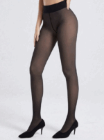 PANTY MEDIA CON PELUCHE NEGRA